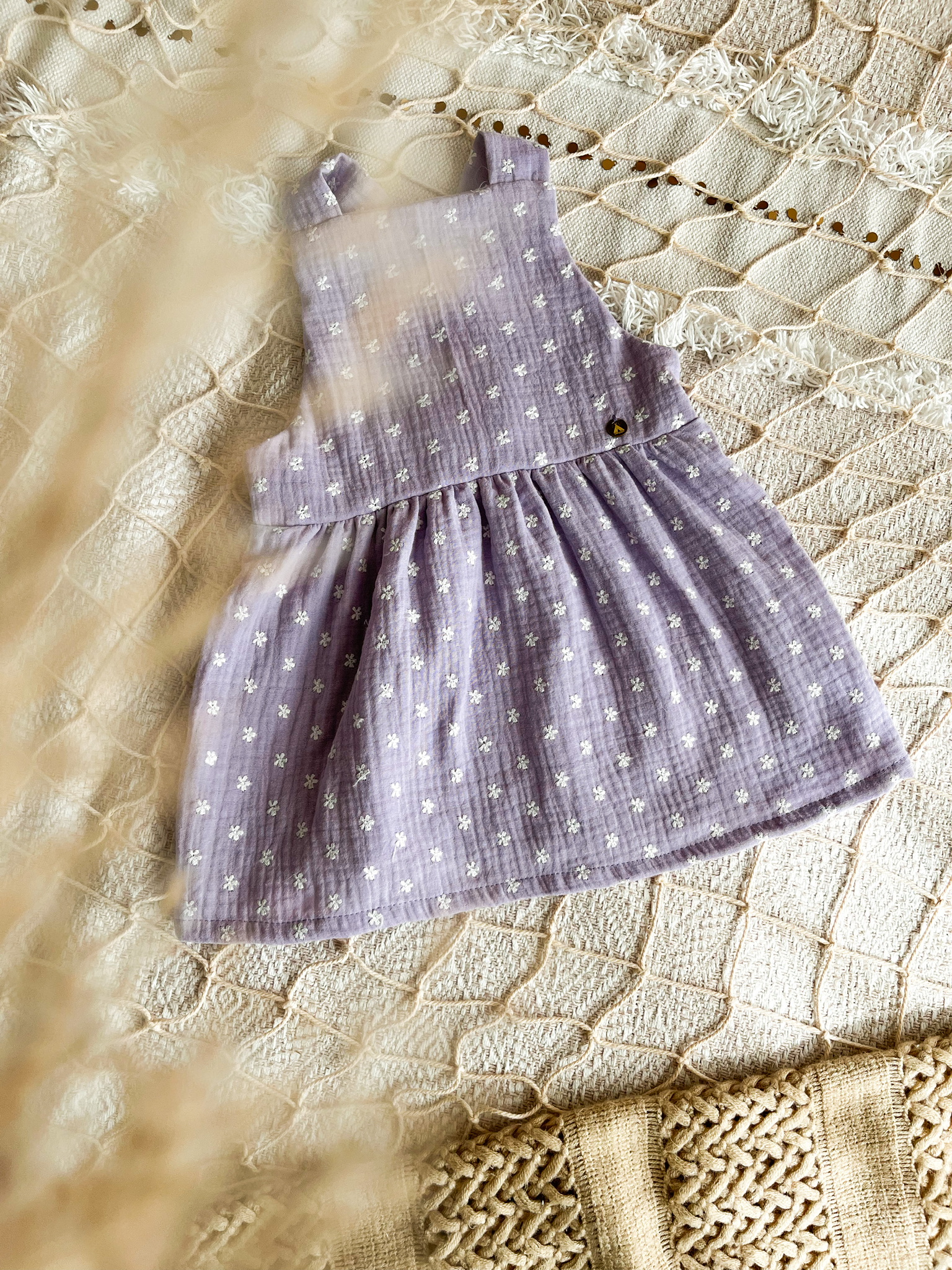 Sommer Musselin Kleid Sommer Musselin Kleid